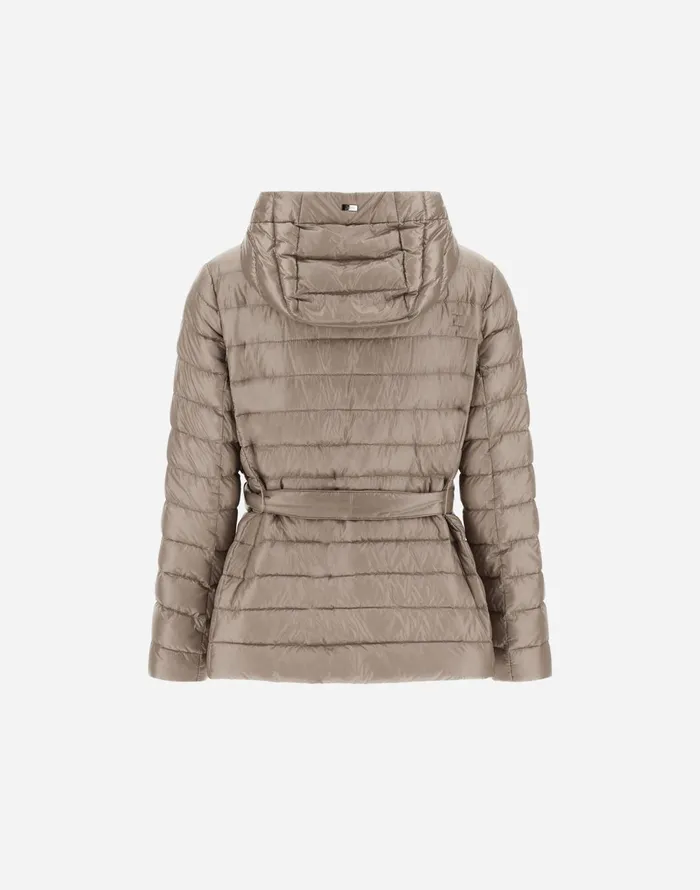 Herno NYLON ULTRALIGHT JACKET Dove Grey Women Parka and Jackets
