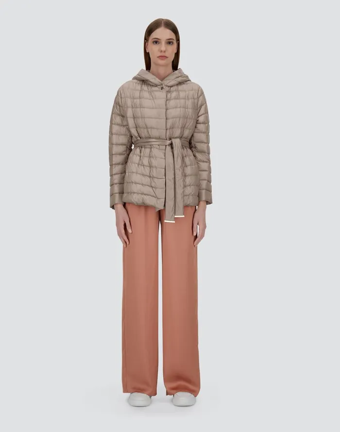 Herno NYLON ULTRALIGHT JACKET Dove Grey Women Parka and Jackets