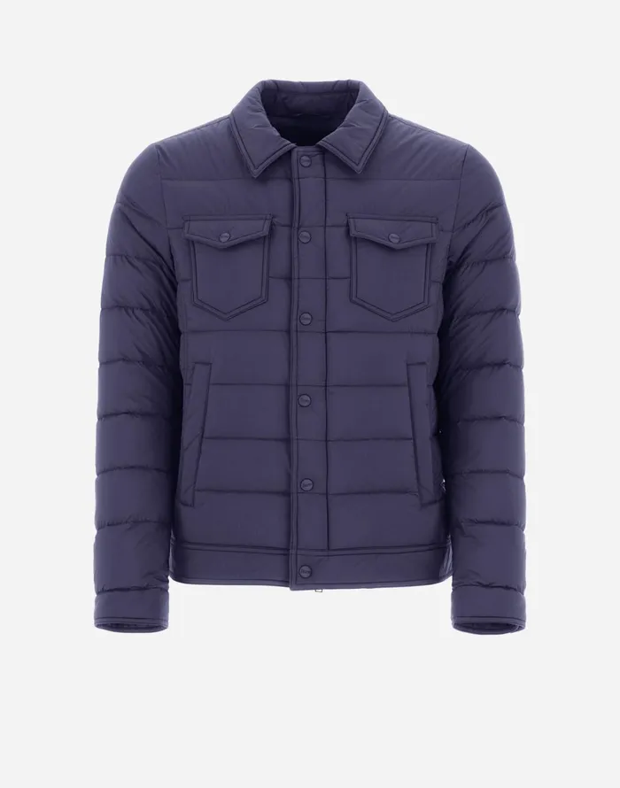 Herno PIUMINO GIUBBOTTO LEGEND New Blue Men Parka and Jackets