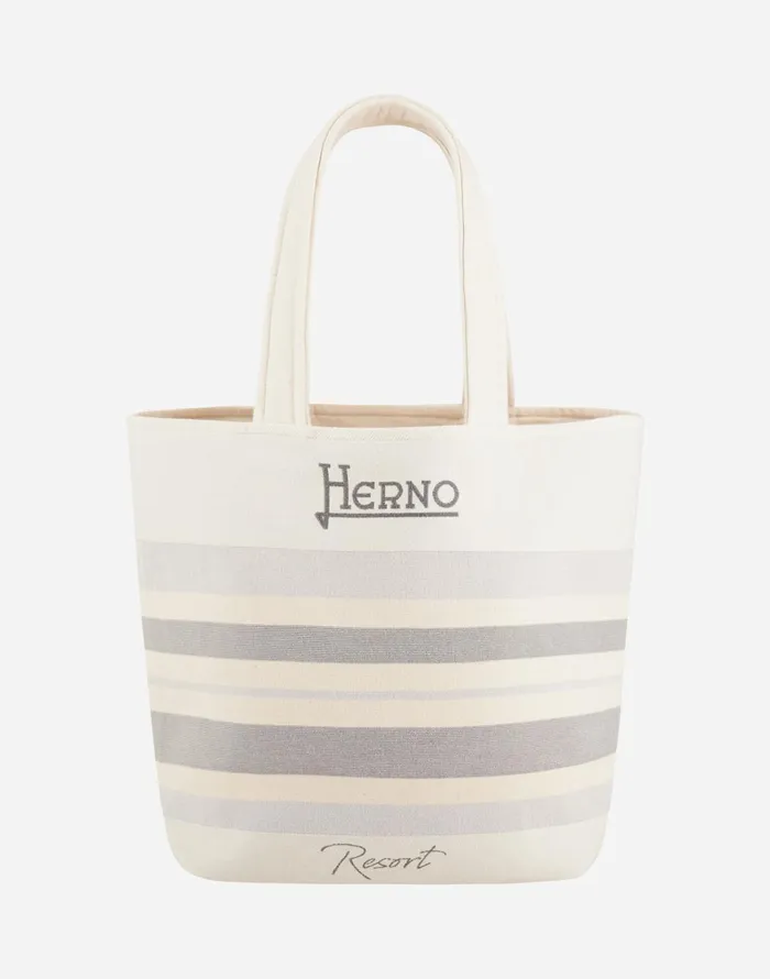 Herno RESORT BAG Greycream Women Bags