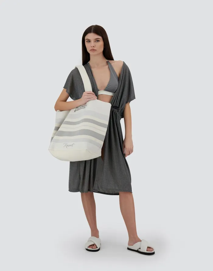 Herno RESORT BAG Greycream Women Bags