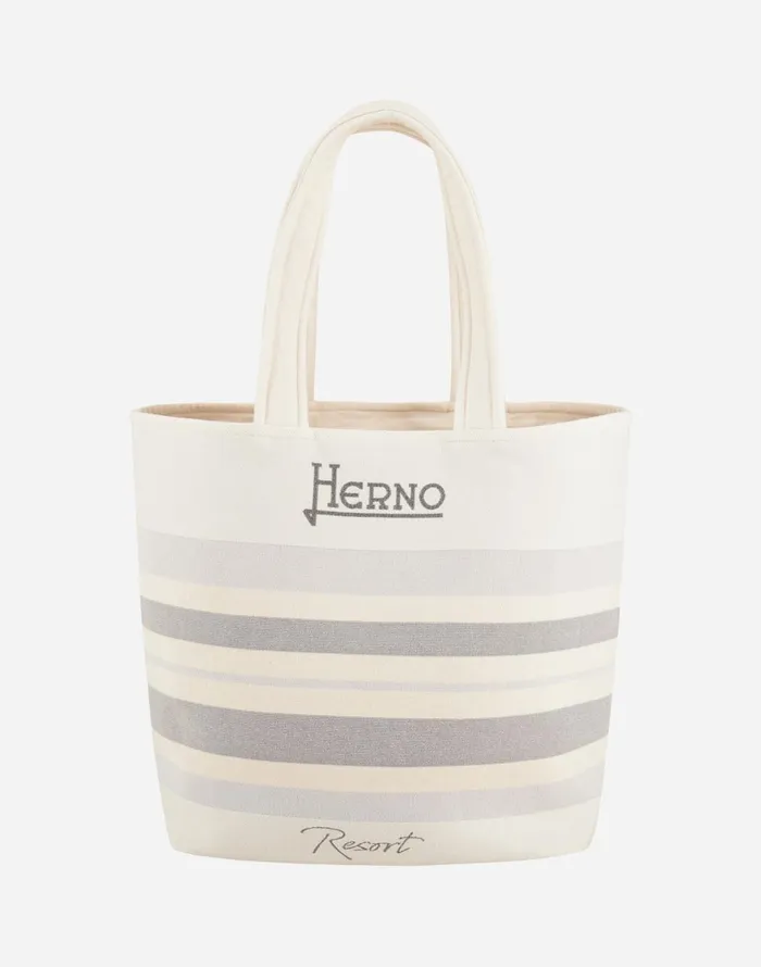 Herno RESORT BAG Greycream Women Bags