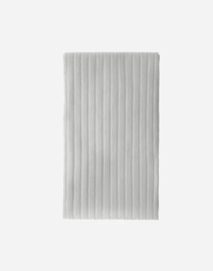 Herno RESORT SCARF IN INFINITY WOOL RIB Putty Men Scarves