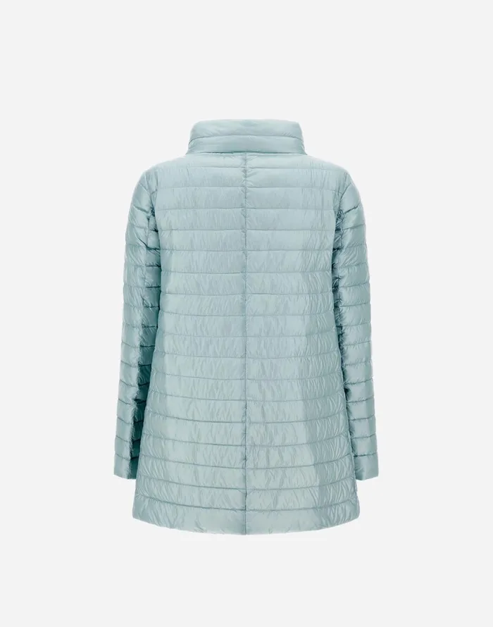 Herno REVERSIBLE ASHAPE JACKET IN NYLON ULTRALIGHT Icelight Blue Women AShape