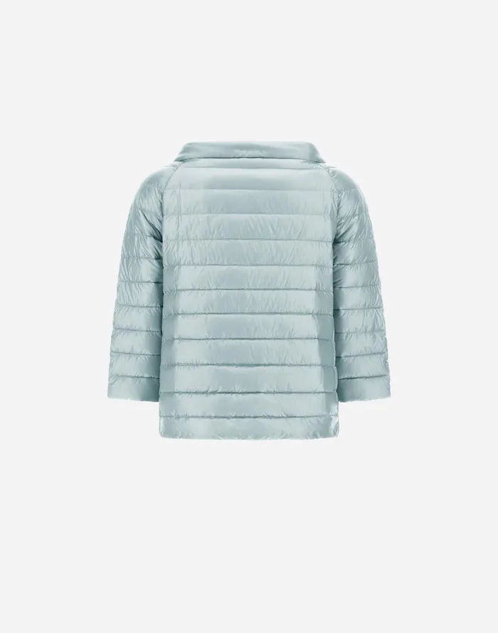 Herno REVERSIBLE CAPE NYLONULTRALIGHT Light Blueice Women Capes
