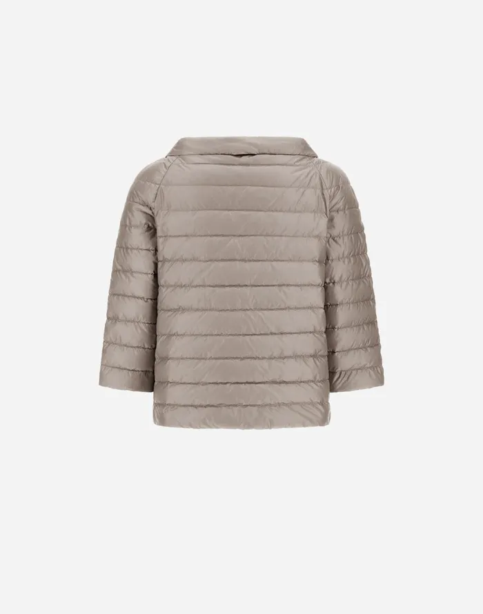 Herno REVERSIBLE CAPE NYLONULTRALIGHT Light Blueice Women Capes