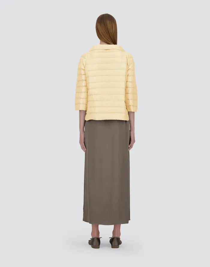 Herno REVERSIBLE CAPE NYLONULTRALIGHT Yellowchantilly Women Capes