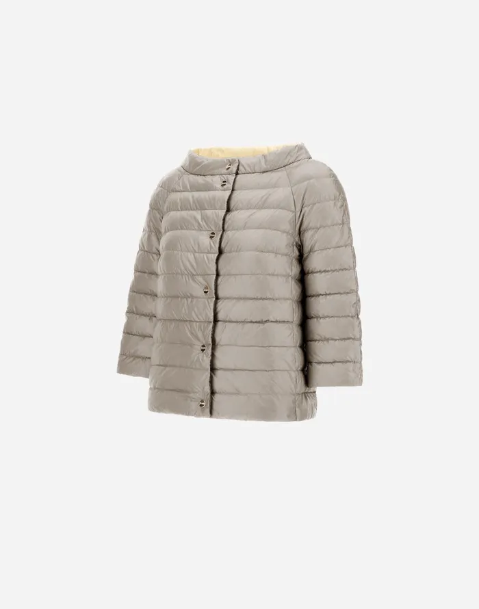 Herno REVERSIBLE CAPE NYLONULTRALIGHT Yellowchantilly Women Capes