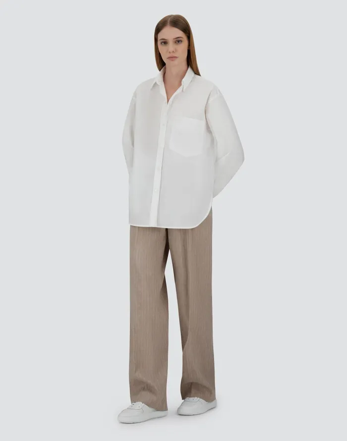 Herno SHIRT IN COTTON White Women Shirts