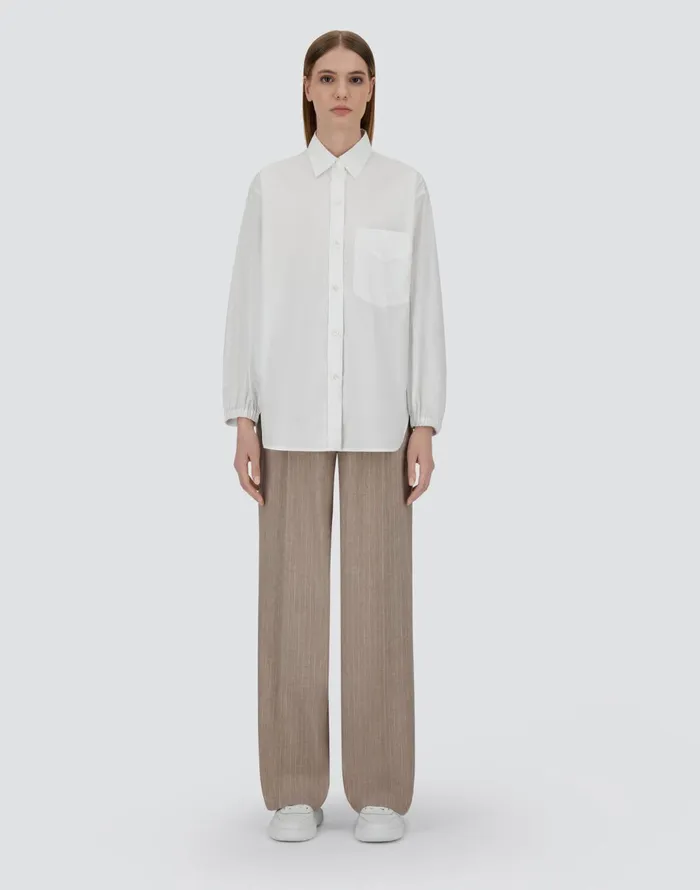 Herno SHIRT IN COTTON White Women Shirts