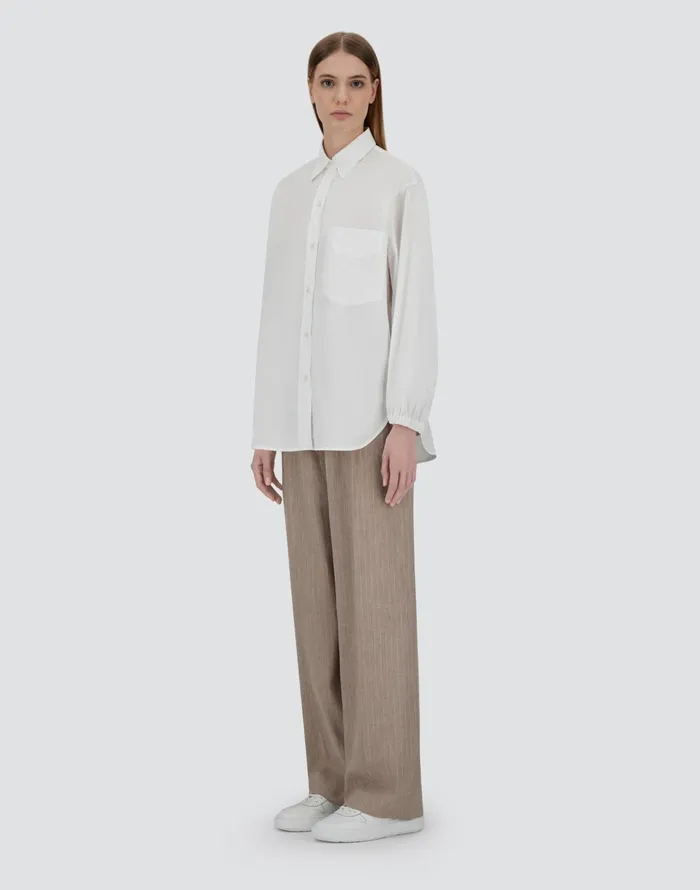 Herno SHIRT IN COTTON White Women Shirts