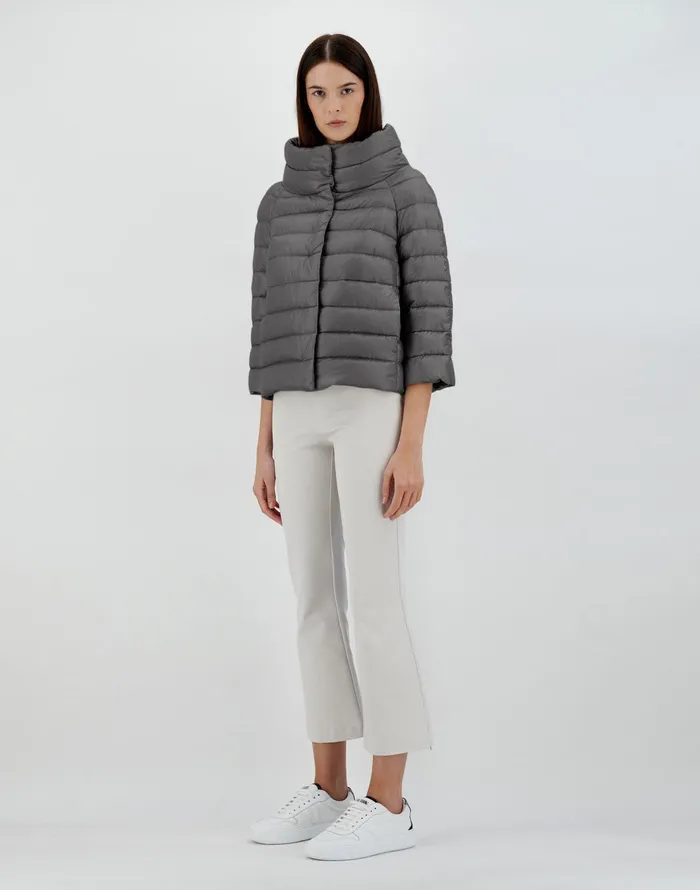 Herno SOFIA Grey Women Ultralight Down Jackets