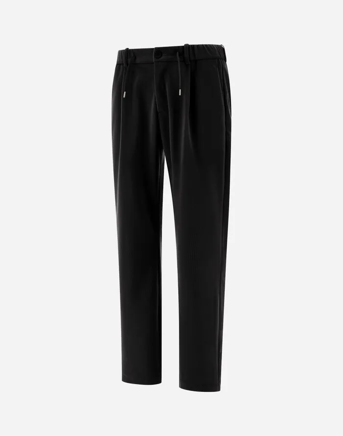 Herno TROUSERS IN LINEN VELVET Grey Men Trousers