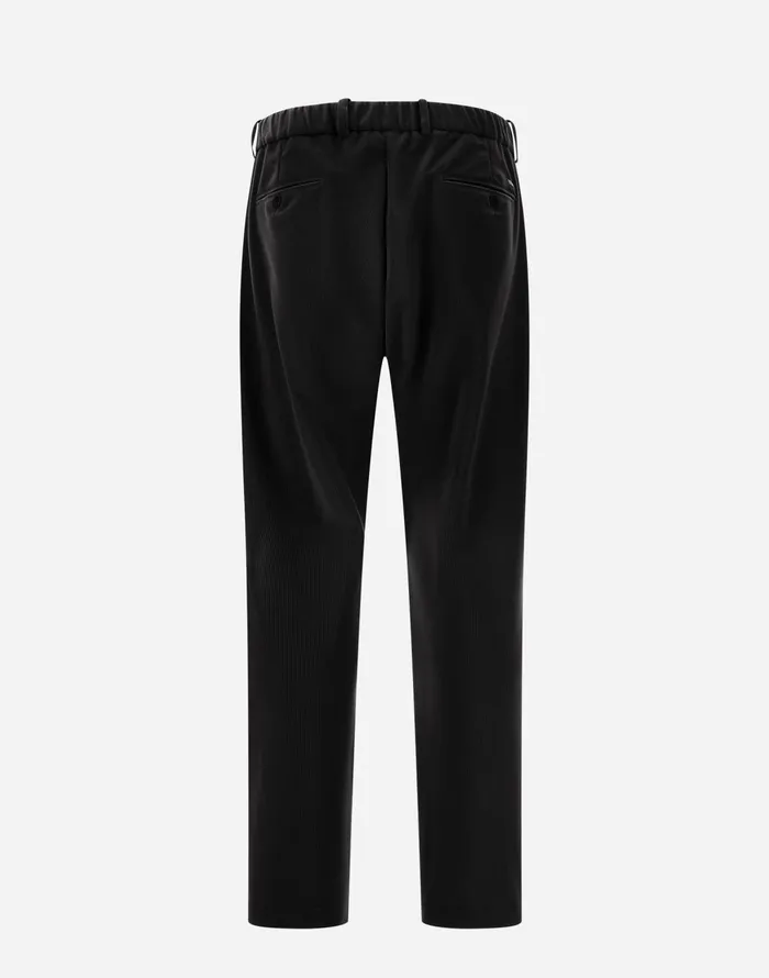 Herno TROUSERS IN LINEN VELVET Grey Men Trousers