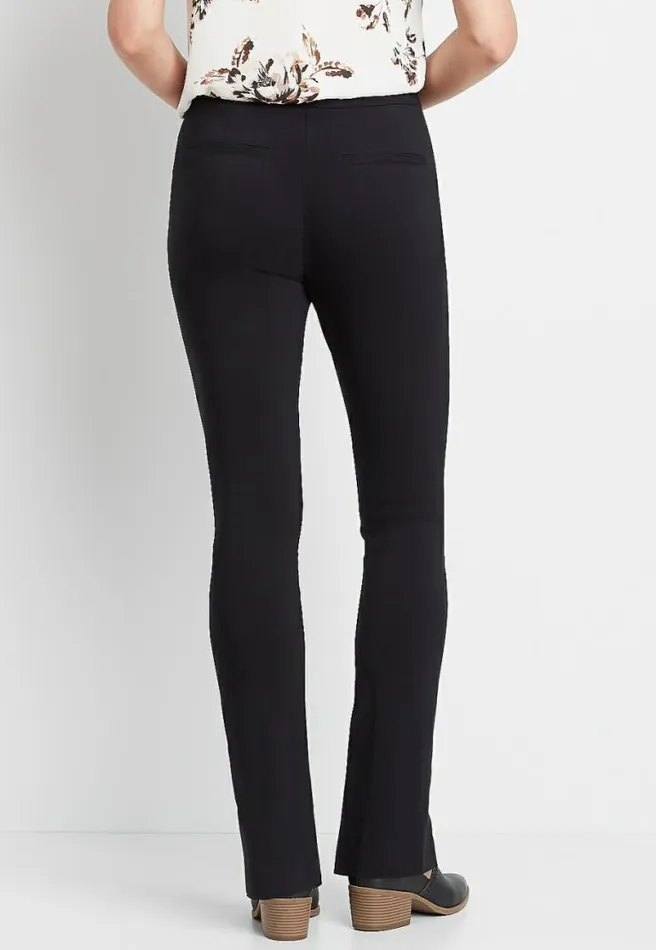 High Rise Bengaline Bootcut Pant Women Maurices Bottoms