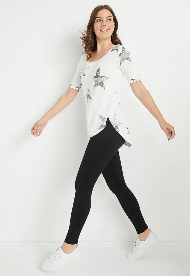 High Rise V Waist Luxe Legging Women Maurices Bottoms