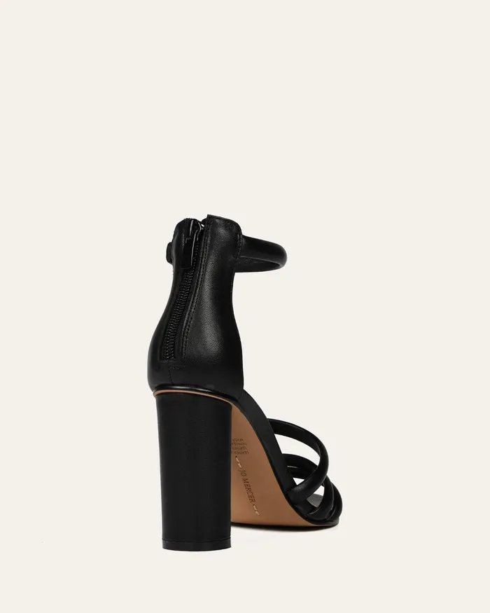 HIGH SANDALS Pippin high heel sandals black leather 8211 jomercer Women HIGH SANDALS Pippin high heel sandals black leather 8211 jomercer Women