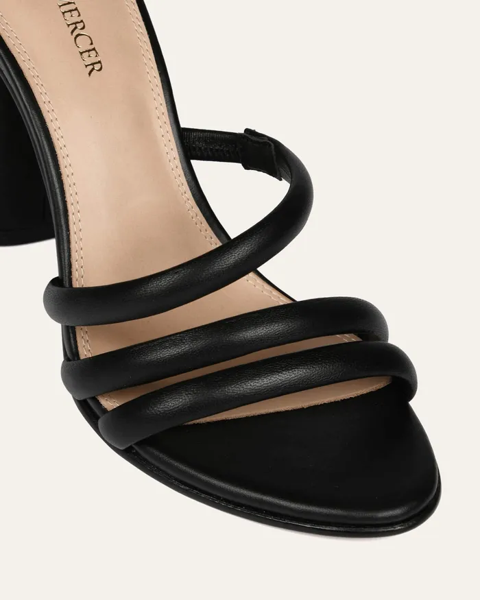 HIGH SANDALS Pippin high heel sandals black leather 8211 jomercer Women HIGH SANDALS Pippin high heel sandals black leather 8211 jomercer Women