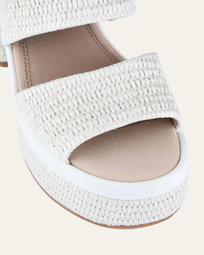 HIGH SANDALS Women Felicity high heel platform sandals off white raffia jomercer HIGH SANDALS Women Felicity high heel platform sandals off white raffia jomercer