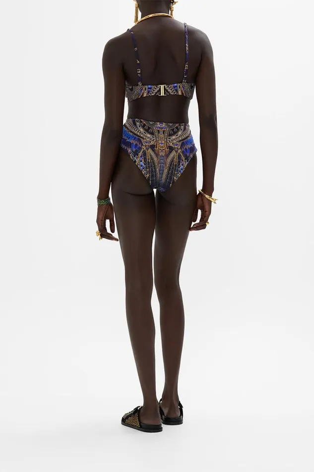HIGH WAIST PANT WITH TRIM OTHER SIDE OF THE OASIS Other Side Of The Oasis Womens Camilla Resort Wear