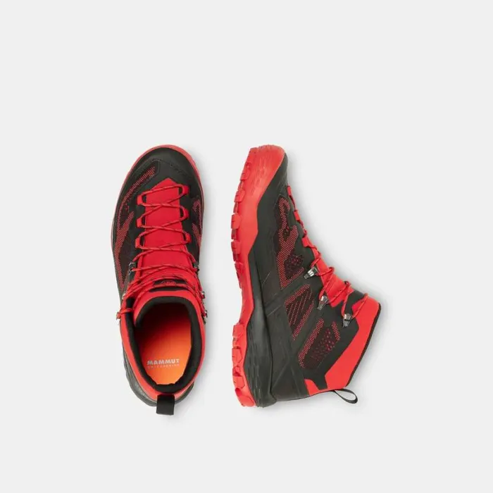 Hiking Shoes Men Mammut Ducan Mid GTX Dark Spicyblack Hiking Shoes Men Mammut Ducan Mid GTX Dark Spicyblack
