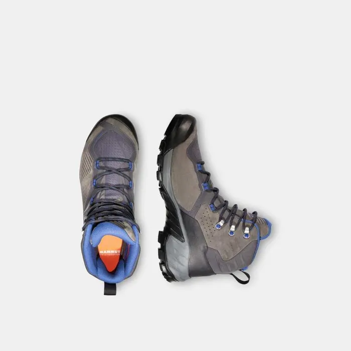 Hiking Shoes Men Mammut Sapuen High GTX Dark Titaniumdark Ice Hiking Shoes Men Mammut Sapuen High GTX Dark Titaniumdark Ice