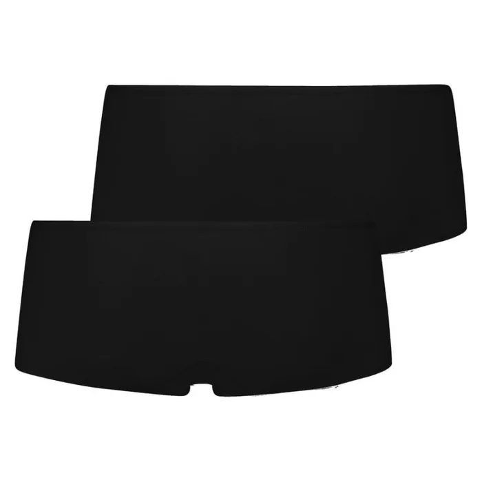 Hunkemller 2 Cotton Boxers Kim 8211 Black Black 8211 Women Hunkemller 2 Cotton Boxers Kim 8211 Black Black 8211 Women