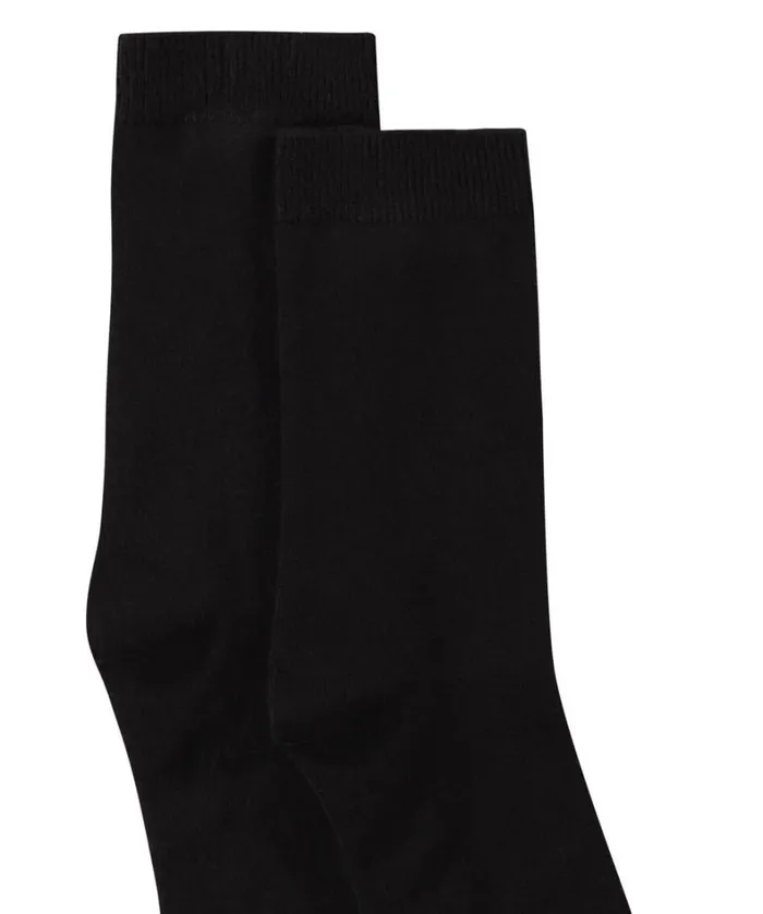 Hunkemller 2Pack Ankle Socks 8211 Black Black 8211 Women Hunkemller 2Pack Ankle Socks 8211 Black Black 8211 Women