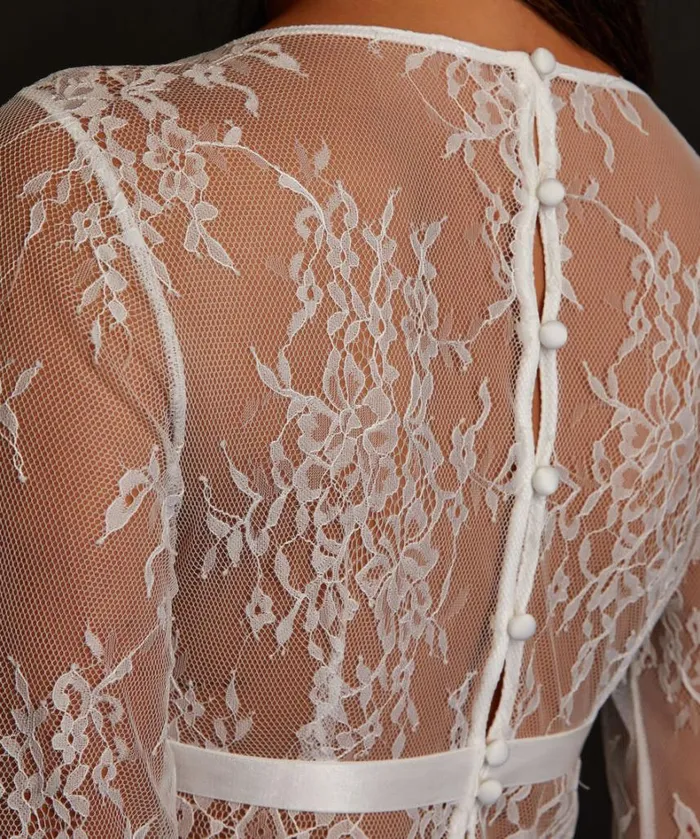 Hunkemller Allover Lace Top 8211 White 8211 Women Hunkemller Allover Lace Top 8211 White 8211 Women