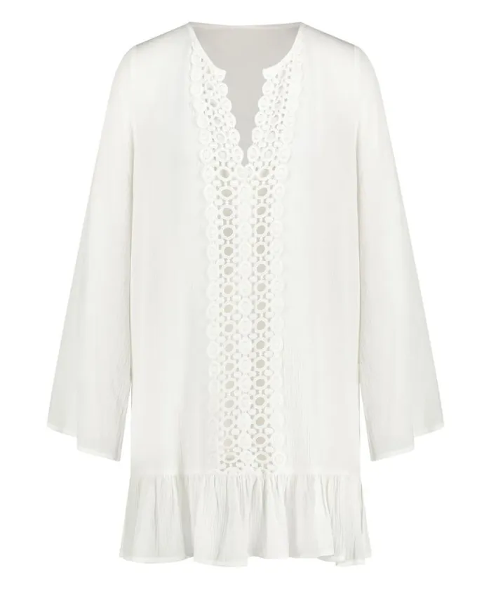 Hunkemller Beach Lace Tunic 8211 White White 8211 Women Hunkemller Beach Lace Tunic 8211 White White 8211 Women