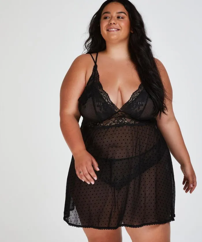 Hunkemller Beatriz Babydoll 8211 Black Black 8211 Women Hunkemller Beatriz Babydoll 8211 Black Black 8211 Women