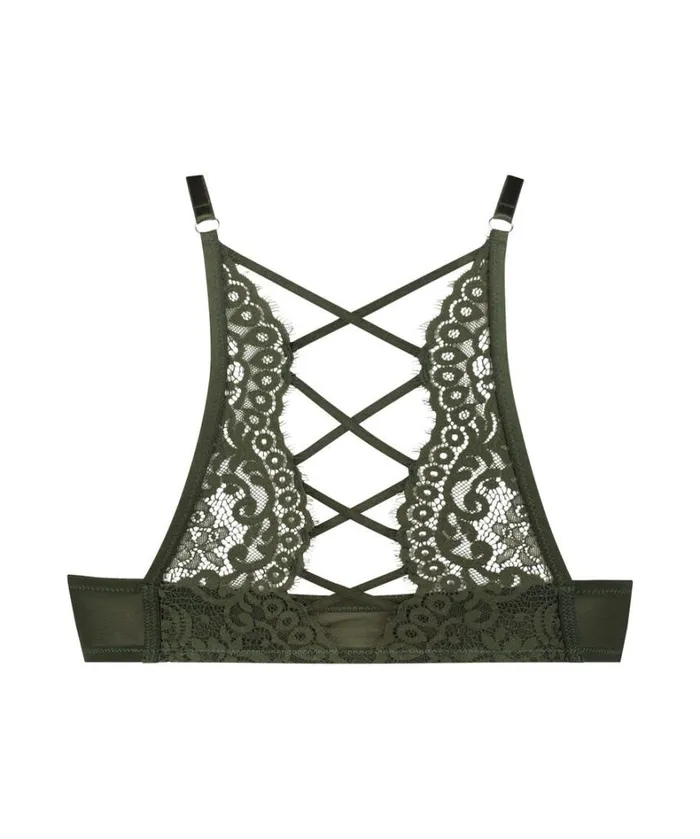 Hunkemller Cardi Padded Pushup Underwired Bra 8211 Green Green 8211 Women Hunkemller Cardi Padded Pushup Underwired Bra 8211 Green Green 8211 Women