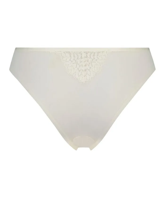 Hunkemller Chlo High Leg Brazilian 8211 White White 8211 Women Hunkemller Chlo High Leg Brazilian 8211 White White 8211 Women