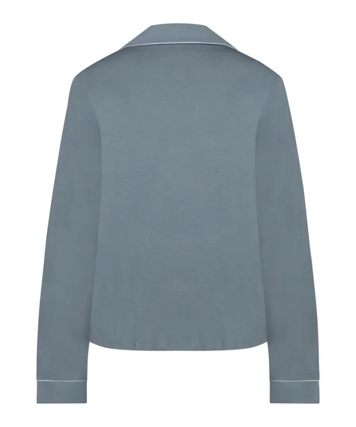 Hunkemller Essential Jersey LongSleeved Jacket 8211 Blue Blue 8211 Women Hunkemller Essential Jersey LongSleeved Jacket 8211 Blue Blue 8211 Women