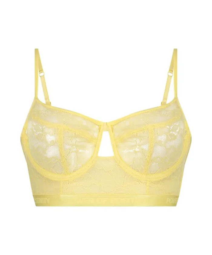 Hunkemller Fire Nonpadded Longline Underwired Bra 8211 Yellow Yellow 8211 Women Hunkemller Fire Nonpadded Longline Underwired Bra 8211 Yellow Yellow 8211 Women