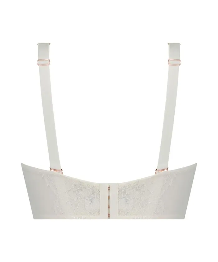 Hunkemller Florencia Padded Longline Underwired Bra 8211 White White 8211 Women Hunkemller Florencia Padded Longline Underwired Bra 8211 White White 8211 Women