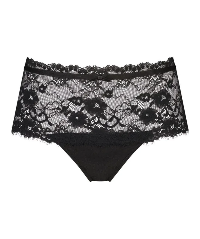 Hunkemller High Boxer Thong Amaka 8211 Black Black 8211 Women Hunkemller High Boxer Thong Amaka 8211 Black Black 8211 Women