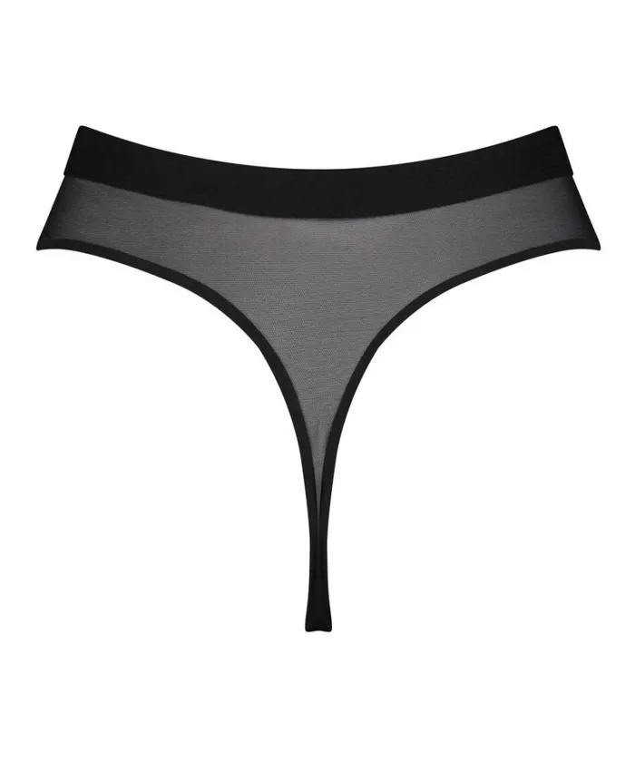 Hunkemller HighCut Invisible Mesh Thong 8211 Black Black 8211 Women Hunkemller HighCut Invisible Mesh Thong 8211 Black Black 8211 Women