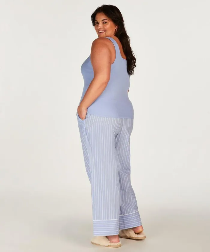 Hunkemller Jersey Tank Top 8211 Blue Blue 8211 Women Hunkemller Jersey Tank Top 8211 Blue Blue 8211 Women