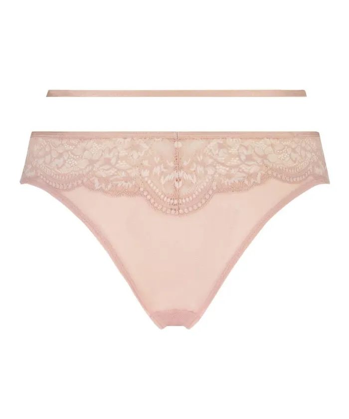 Hunkemller Kirsty High Leg Brazilian 8211 Pink Pink 8211 Women Hunkemller Kirsty High Leg Brazilian 8211 Pink Pink 8211 Women