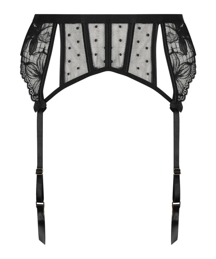 Hunkemller Lulu Suspenders 8211 Black Black 8211 Women Hunkemller Lulu Suspenders 8211 Black Black 8211 Women