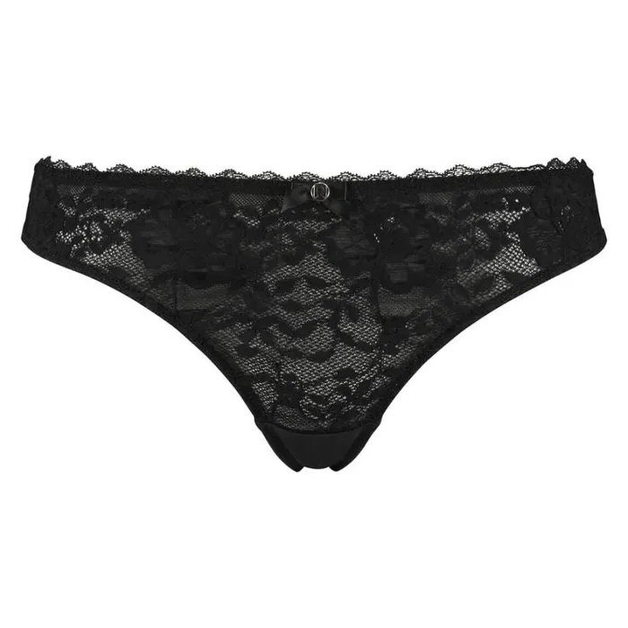 Hunkemller Maya Thong 8211 Black Black 8211 Women Hunkemller Maya Thong 8211 Black Black 8211 Women