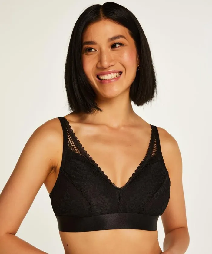 Hunkemller Morgan Prosthetic Underwireless Bra 8211 Black Black 8211 Women