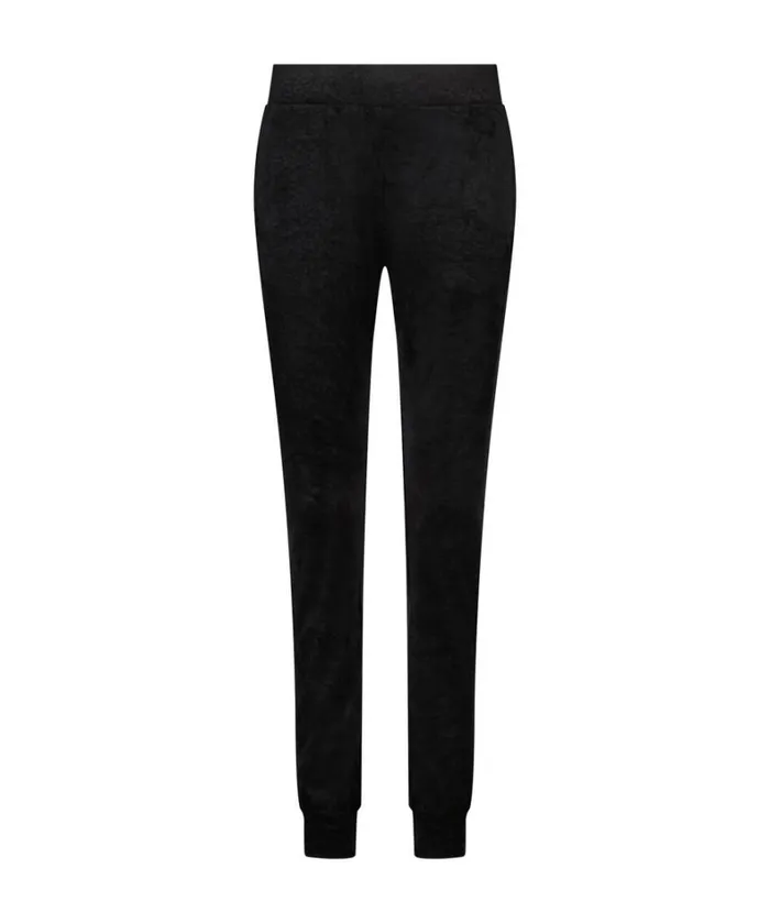 Hunkemller Petite Velour Jogging Bottoms 8211 Black Black 8211 Women Hunkemller Petite Velour Jogging Bottoms 8211 Black Black 8211 Women