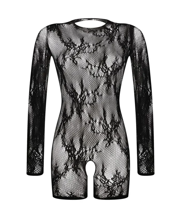 Hunkemller Playsuit Lace Open Crotch 8211 Black Black 8211 Women Hunkemller Playsuit Lace Open Crotch 8211 Black Black 8211 Women