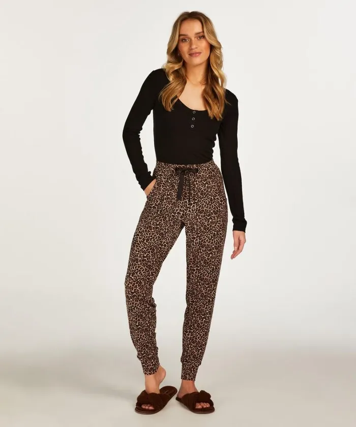 Hunkemller Ribbed Pyjama Top 8211 Brown Brown 8211 Women Hunkemller Ribbed Pyjama Top 8211 Brown Brown 8211 Women