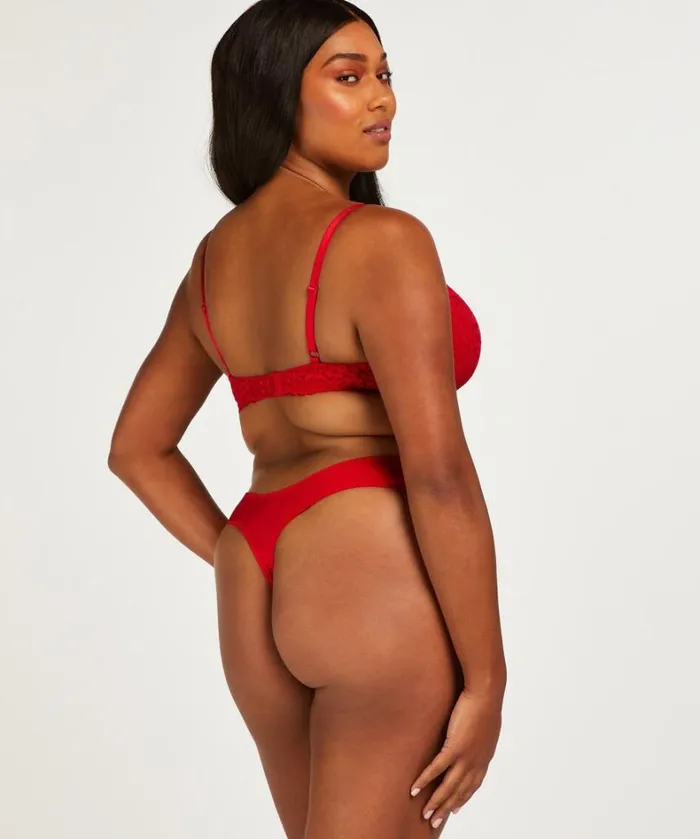 Hunkemller Rose Padded Underwired Bra 8211 Red Red 8211 Women Hunkemller Rose Padded Underwired Bra 8211 Red Red 8211 Women