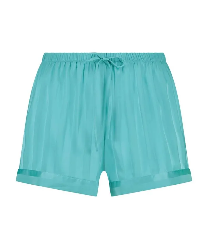 Hunkemller Satin Pyjama Shorts 8211 Blue Blue 8211 Women Hunkemller Satin Pyjama Shorts 8211 Blue Blue 8211 Women