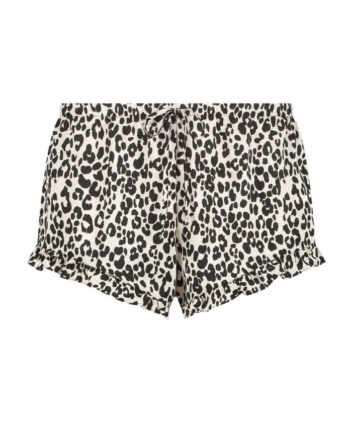 Hunkemller Satin Shorts 8211 White White 8211 Women Hunkemller Satin Shorts 8211 White White 8211 Women
