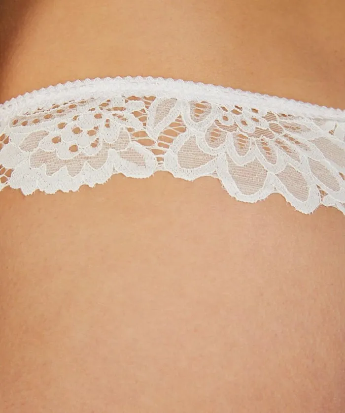 Hunkemller Shiloh Thong 8211 White White 8211 Women Hunkemller Shiloh Thong 8211 White White 8211 Women